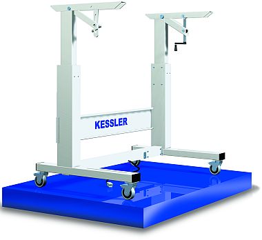 Kessler 2000, Industrial Workbenches, ergonomic height adjustable work station and sewing machine stands